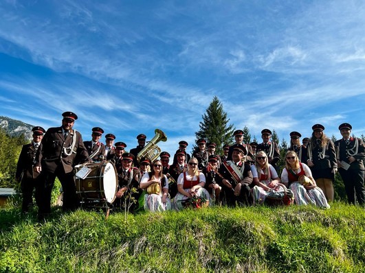 2024_Feuerwehrmusikkapelle Lupitsch, Gruppenfoto (c) 