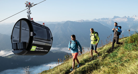 Loser, Altaussee, Panoramabahn Sommer (c) Ausseerland-Salzkammergut Tom Lamm_Loser Bergbahnen