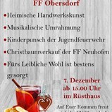 Adventmarkt (c) FF Obersdorf