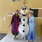 Anna, Elsa und Olaf